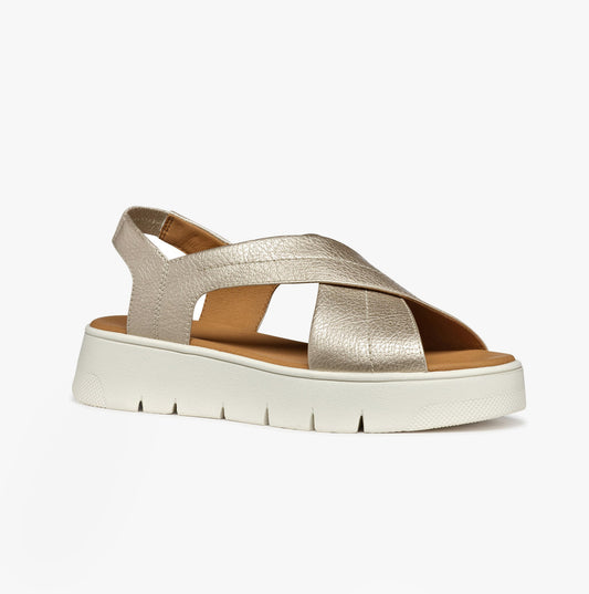 GEOX D DANDRA 40 Womens Sandals Light Gold