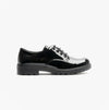 GEOX CASEY Girls School Shoes Smooth Black