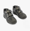 GEOX BALTIC B Boys Touch Fasten School Shoes Black