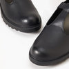 GEOX J CASEY GIRL Kids Leather Ballerina Black