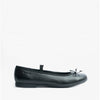 GEOX PLIE Girls School Shoes Smooth Black