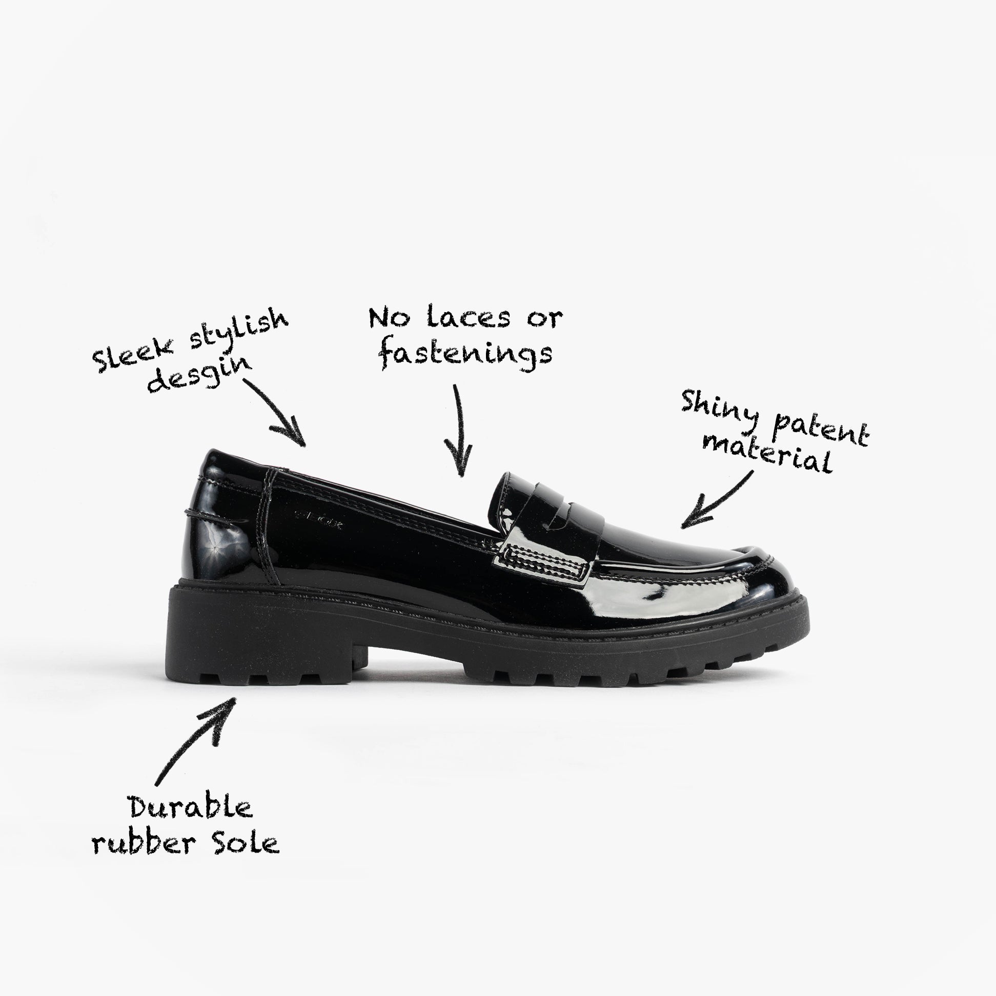 GEOX J CASEY GIRL Girls Black