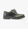 GEOX JR FEDERICO Boys Touch Fasten School Shoes Black