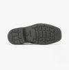 GEOX JR FEDERICO Boys Touch Fasten School Shoes Black