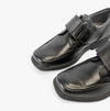 GEOX JR FEDERICO Boys Touch Fasten School Shoes Black