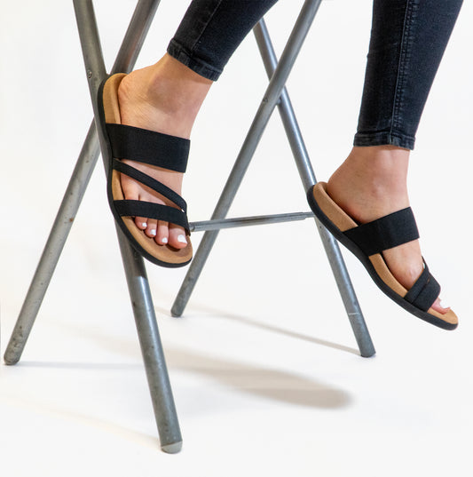 Gabor TOMCAT Womens Mule Sandals Black