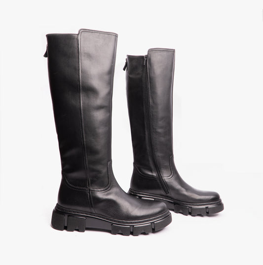 Gabor JUAN Womens Long Boots Black