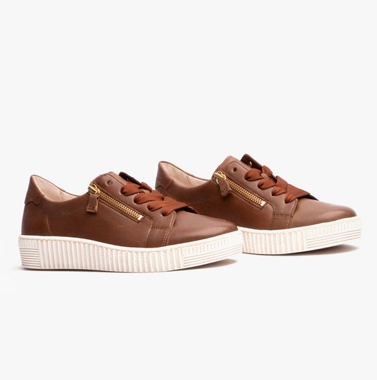 Gabor WISDOM Womens Trainers Brown