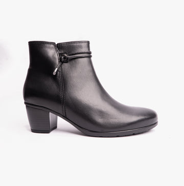 Gabor ELA Womens Ankle Boots Black