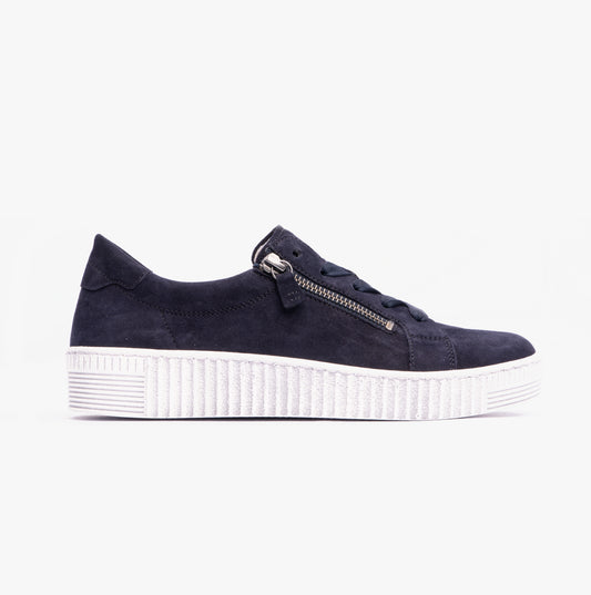 Gabor WISDOM Womens Trainers Dark Blue