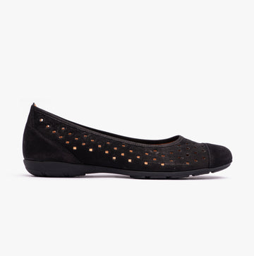 Gabor RUFFLE Womens Shoes Black