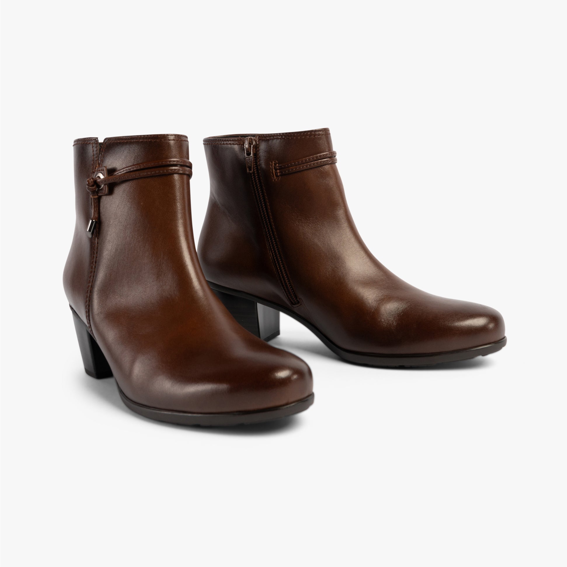 Gabor ELA Womens Ankle Boots Brown