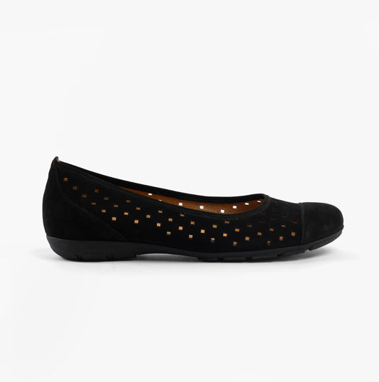 Gabor RUFFLE Womens Shoes Black
