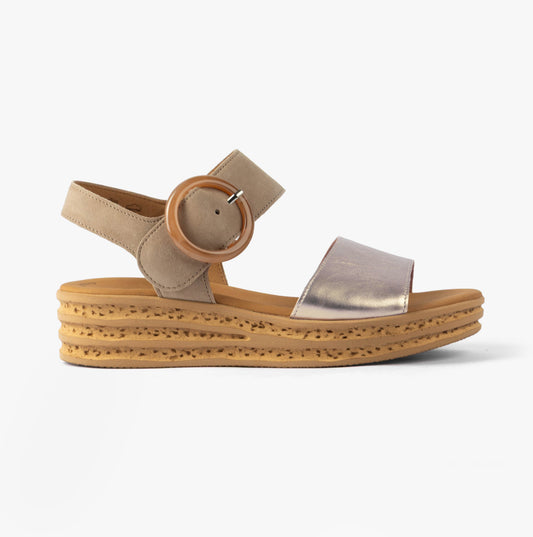 Gabor ANDRE Womens Sandals Beige