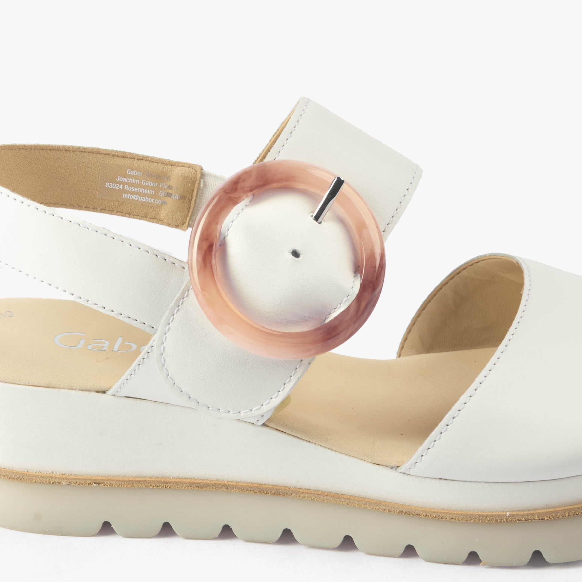 Gabor YEO Womens Sandals White