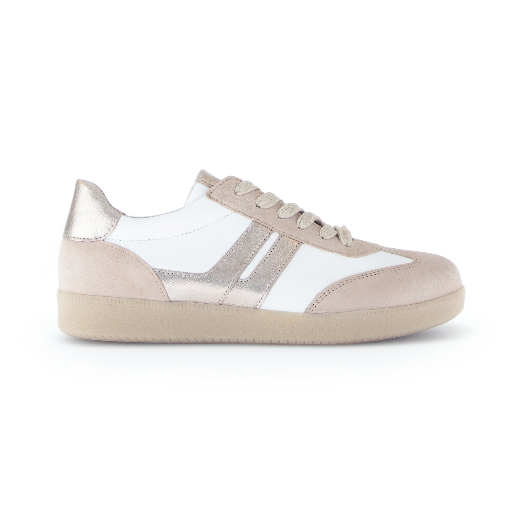 Gabor WEST Womens Court Trainers Beige