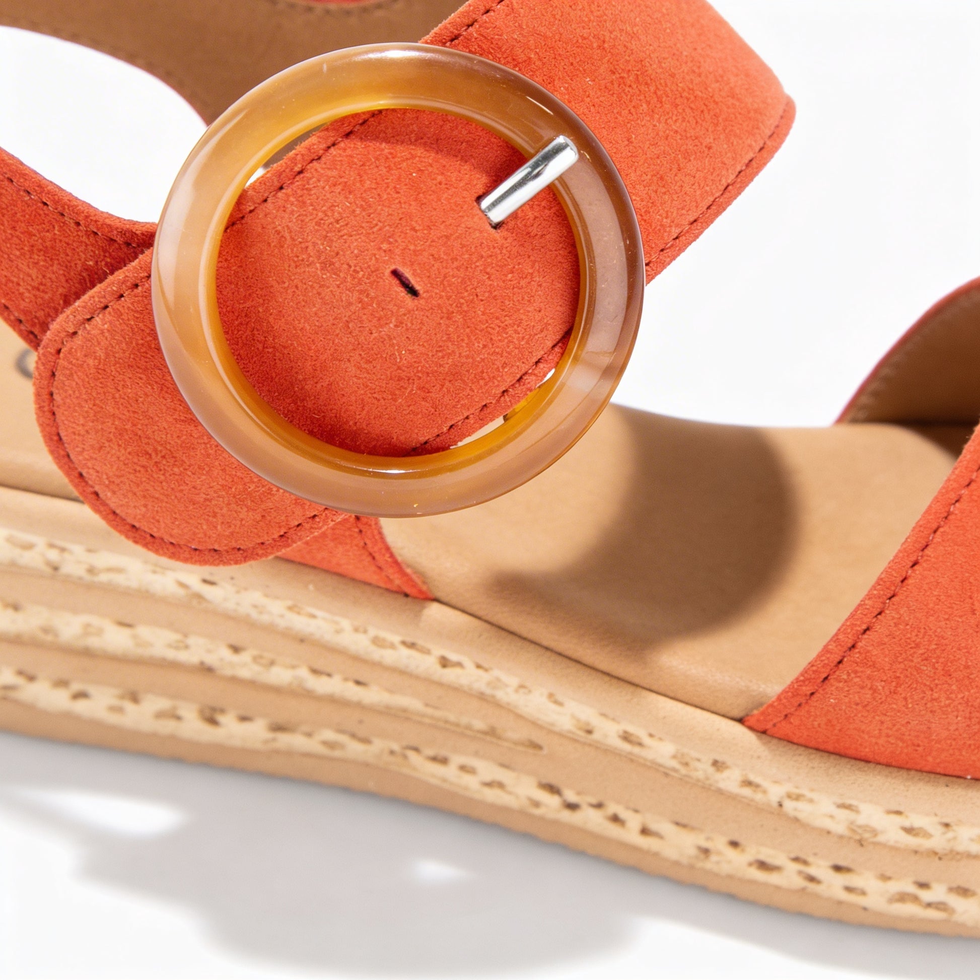 Gabor ANDRE Womens Ankle Strap Sandals Orange
