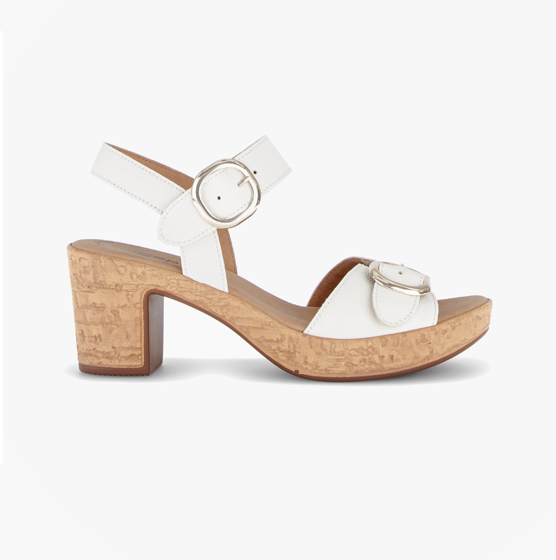 Gabor FANTASTICA Womens Ankle Strap Sandals Cream
