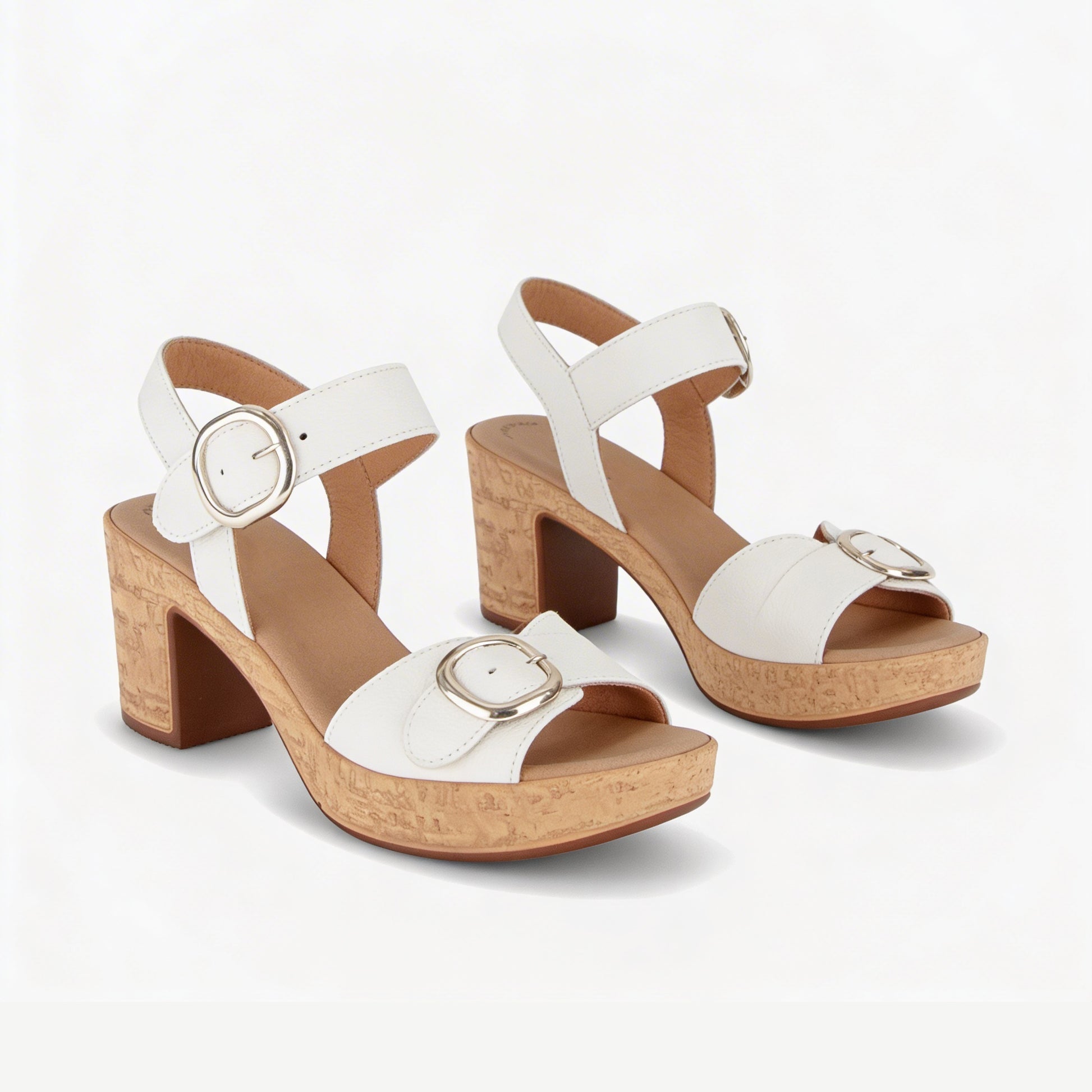 Gabor FANTASTICA Womens Ankle Strap Sandals Cream