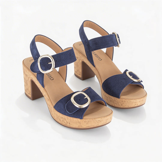 Gabor FANTASTICA Womens Ankle Strap Sandals Blue
