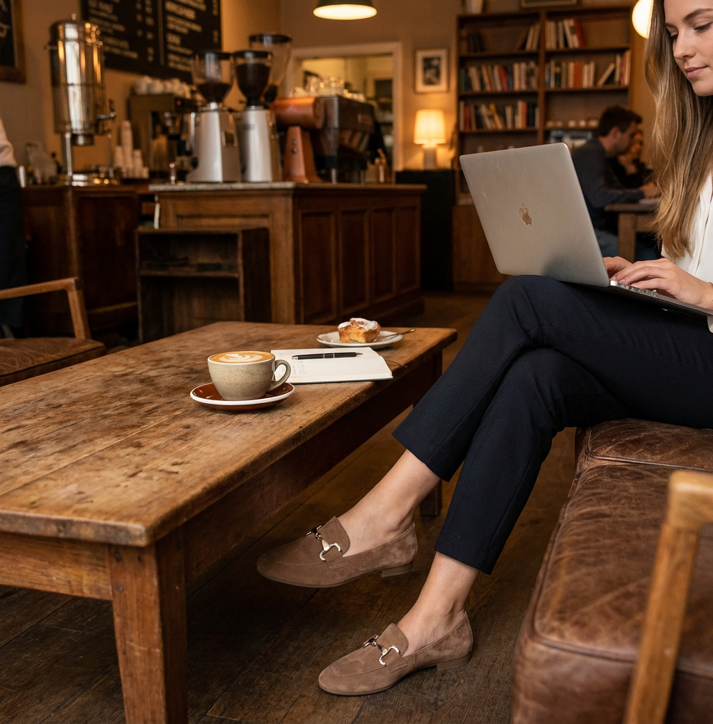 Gabor JANGLE Womens Loafer Shoes Brown
