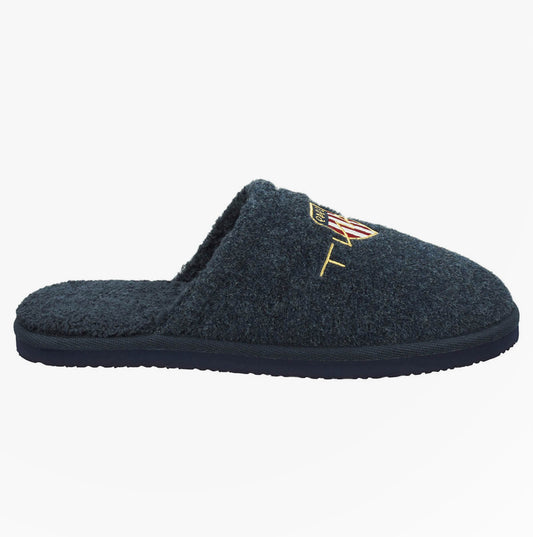 GANT PANTOFLI Womens Mule Slippers Marine