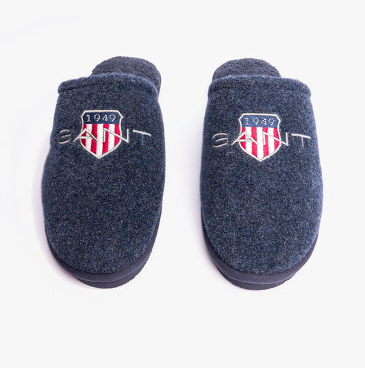 GANT TAMAWARE Mens Mule Slippers Marine
