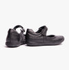 GEOX GIOIA A Girls Touch Fasten School Shoes Black