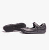 GEOX GIOIA A Girls Touch Fasten School Shoes Black