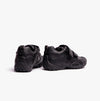 GEOX GIANT B Boys Touch Fasten School Shoes Black