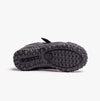 GEOX GIANT B Boys Touch Fasten School Shoes Black