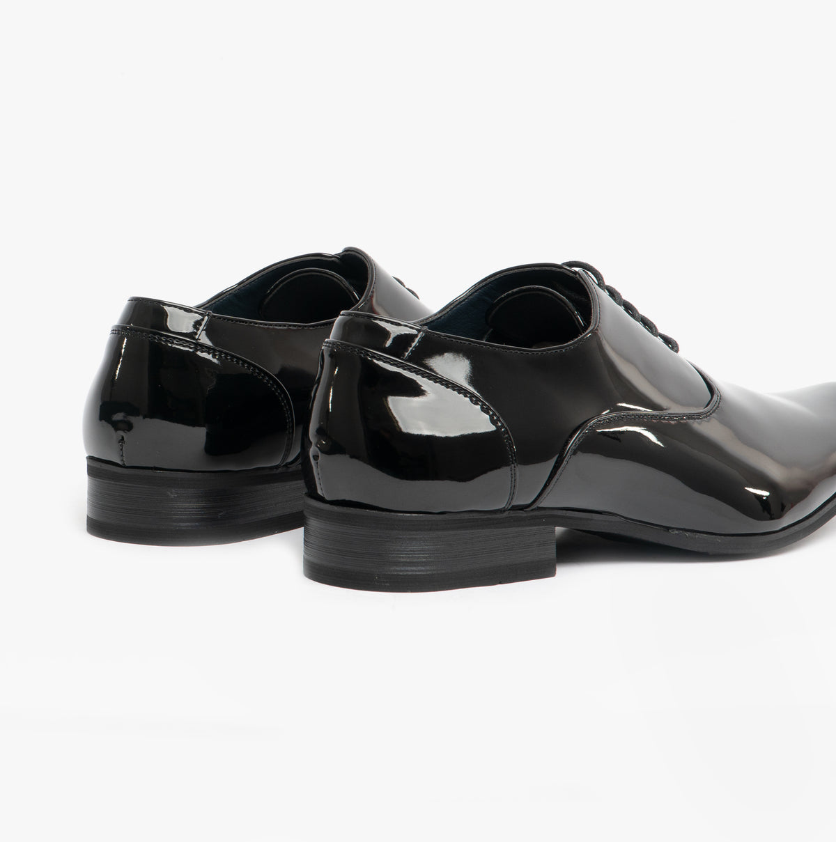 Goor GABRIEL Mens Oxford Dress Shoes Black Patent