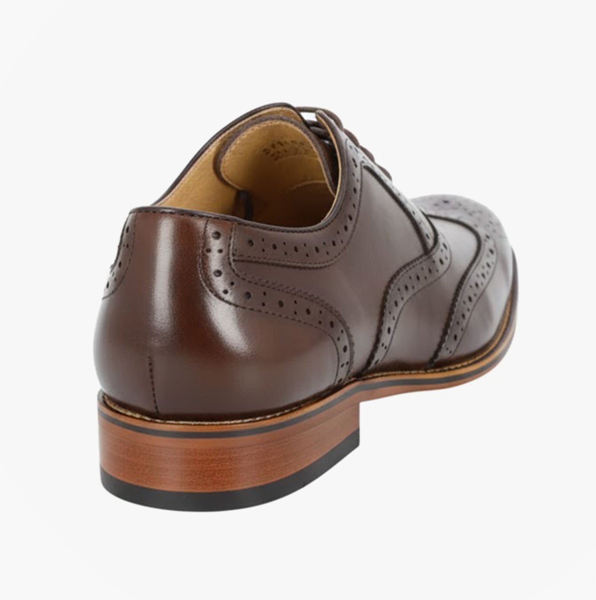 Goor M424DB Mens Shoes Dark Brown