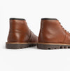 Grafters UNISEX Original Leather Monkey Boots Waxy Brown
