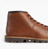 Grafters UNISEX Original Leather Monkey Boots Waxy Brown