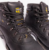 Grafters M139A Mens Leather Safety Boots Black