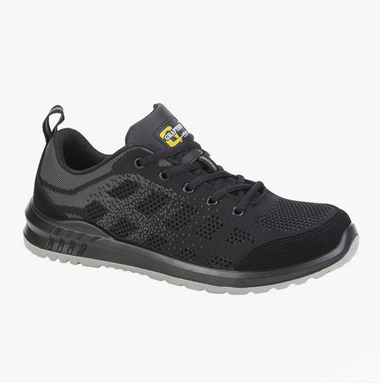 Grafters M219F Unisex Safety Trainers Black/Grey