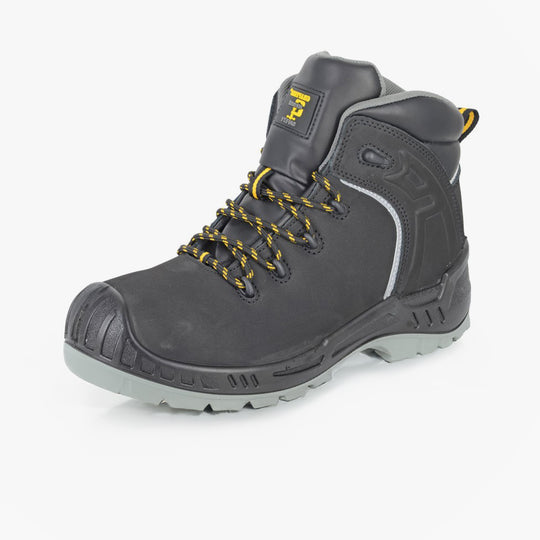 Grafters M314A Mens Composite Toe Safety Boots Black
