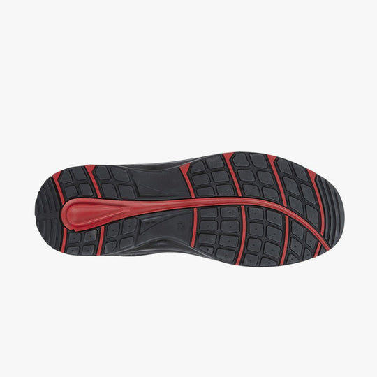 Grafters M320A Mens Composite Toe ESD Safety Trainers Black/Red