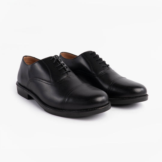 Grafters DUSTIN Mens Oxford Shoes Black