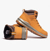 Grafters M513N Unisex Nubuck Steel Toe Boots Honey