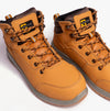Grafters M513N Unisex Nubuck Steel Toe Boots Honey
