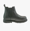Grafters M539A Unisex Leather Chelsea Safety Boots Black