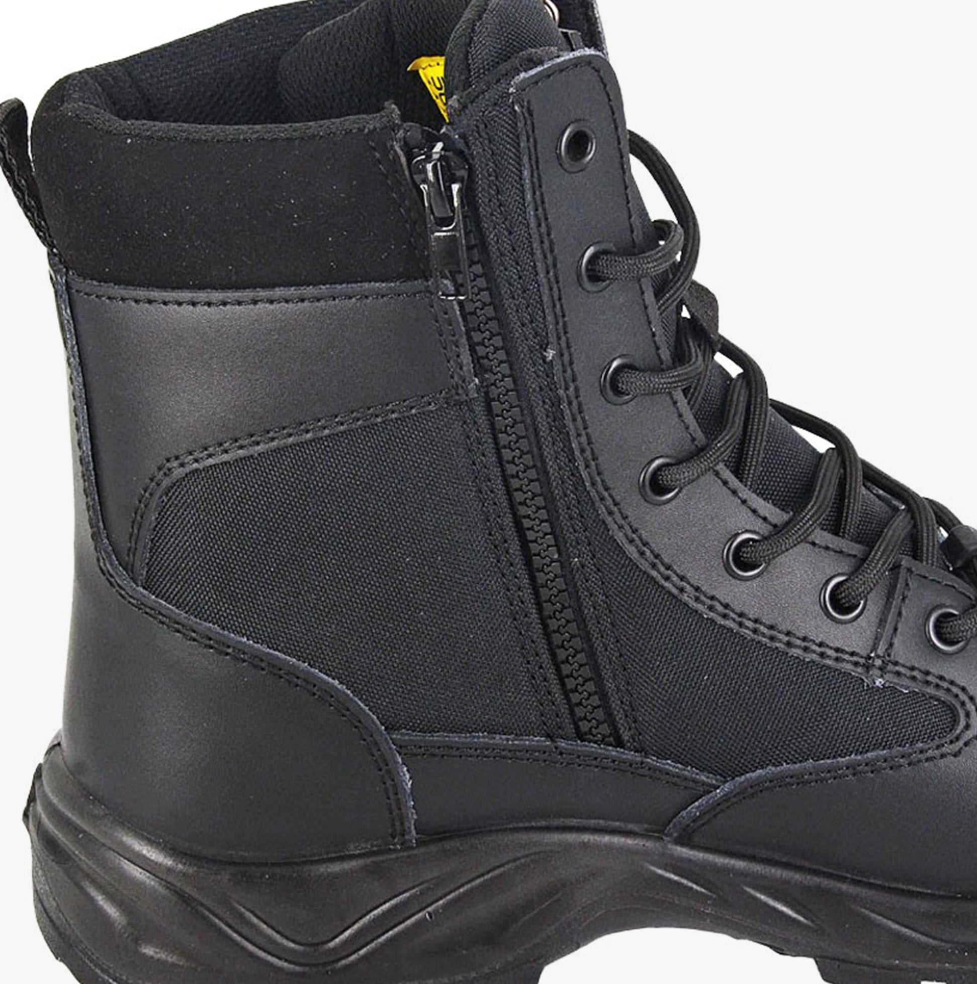 Grafters M752A DMZ6 Mens 6 Inch Safety Boots Black