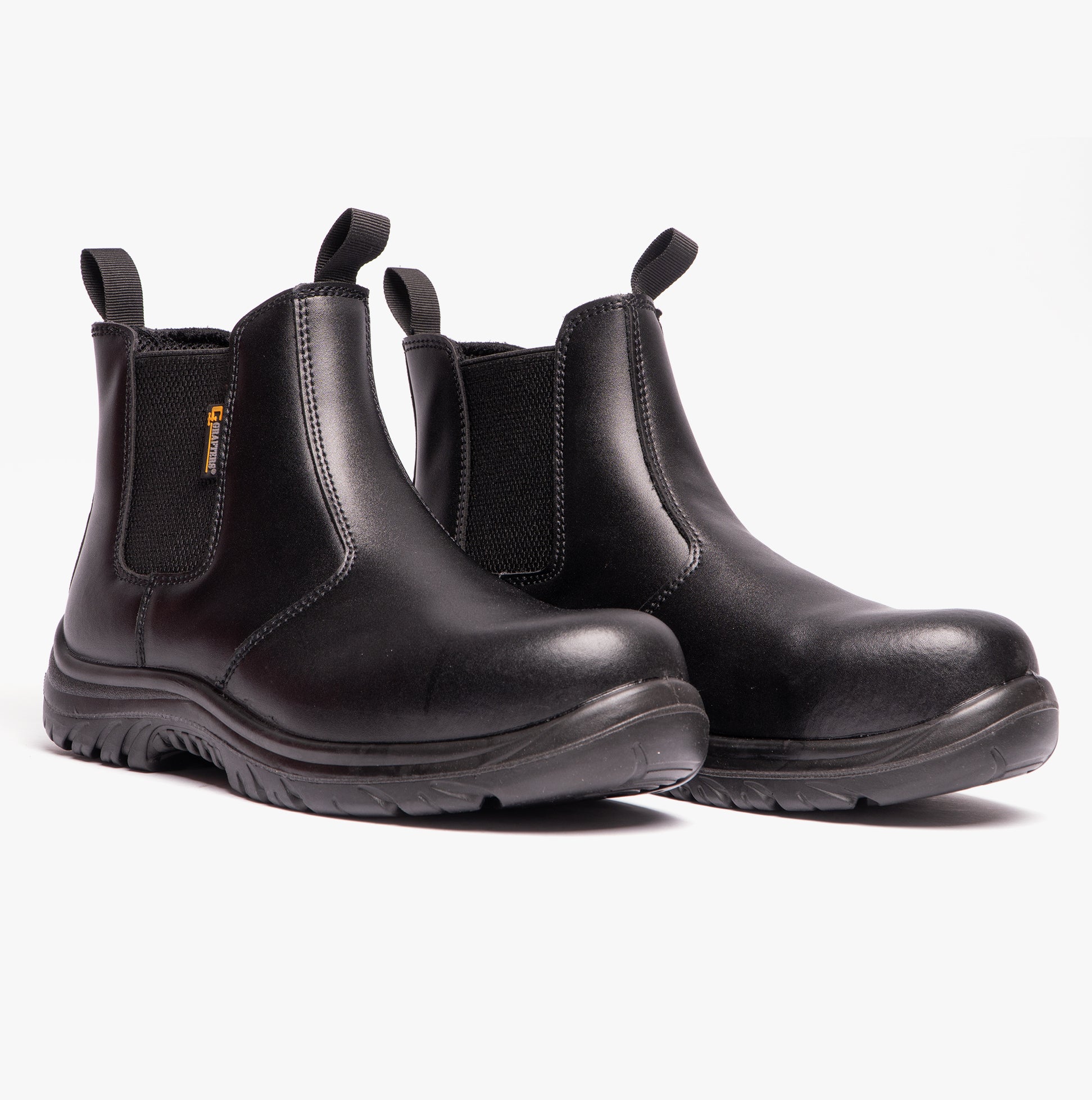 Grafters M899A Mens Composite Toe Dealer Boots Black