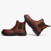 Grafters M9509B Mens Super Wide Dealer Safety Boots Brown