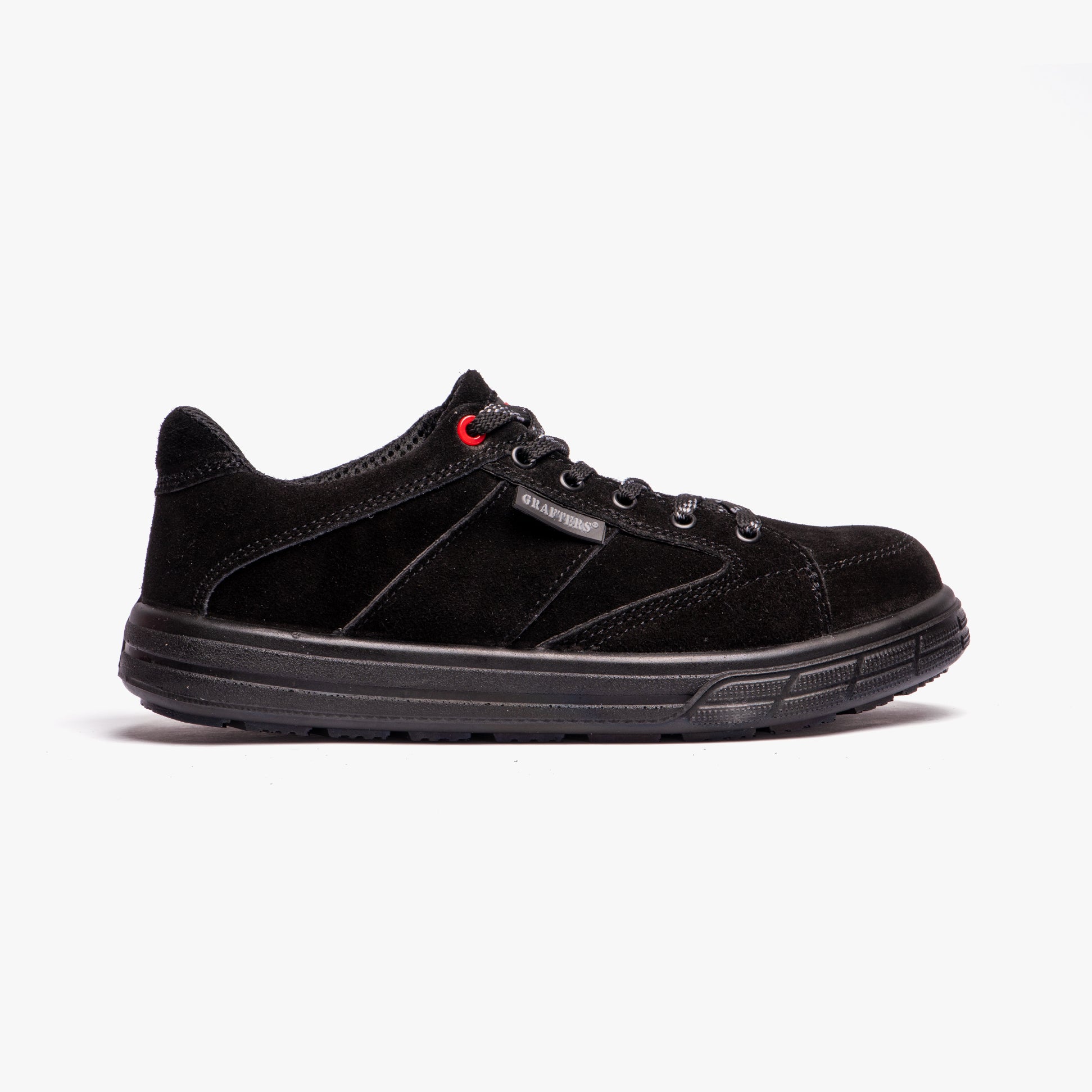 Grafters M9512AS Unisex Skate Safety Shoes Black