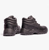Grafters M9536A Unisex Leather Chukka Safety Boots Black