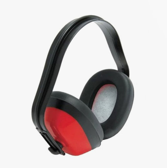 Grafters PP019AD Ear Defenders Black/Red