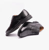 Grafters MORGAN XM620A Unisex Leather Oxford Shoes Black
